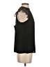 Express Outlet 100% Polyester Black Sleeveless Blouse Size S - photo 4