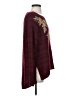 Ella Moon Floral Burgundy Pullover Sweater Size S - photo 4