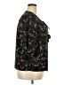 Kaileigh 100% Polyester Black 3/4 Sleeve Blouse Size XL - photo 4