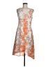 Sundance 100% Polyester Multi Color Orange Cocktail Dress Size 6 - photo 1