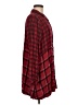 J.Jill 100% Rayon Plaid Red 3/4 Sleeve Button-Down Shirt Size M - photo 4