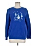 Holiday Editions Graphic Blue Pullover Sweater Size M - photo 1