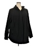 Activezone Essentials Black Zip Up Hoodie Size 4X - photo 1