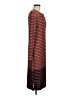 Assorted Brands Stripes Brown Casual Dress Size M - photo 4