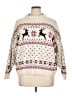 Torrid Print Ivory Pullover Sweater Size 1X - 2X Plus (1) - photo 1