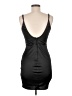 Crystal Sky Solid Black Cocktail Dress Size M - photo 2