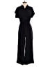 A New Day 100% Polyester Solid Black Jumpsuit Size S - photo 1