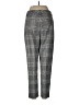 Banana Republic Plaid Gray Casual Pants Size 4 - photo 2
