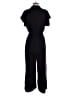 A New Day 100% Polyester Solid Black Jumpsuit Size S - photo 2