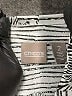 Chico's 100% Rayon Animal Print Black Silver Long Sleeve Polo Size Lg (2) - photo 7