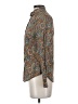 J.Crew 100% Cotton Paisley Brown Long Sleeve Button-Down Shirt Size 00 - photo 5