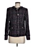Anne Klein 100% Polyester Tweed Black Jacket Size 6 - photo 1