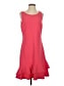 Boston Proper Solid Pink Casual Dress Size S - photo 1