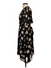 Miami 100% Polyester Floral Black Casual Dress Size S - photo 5
