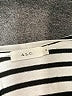 A.L.C. 100% Cotton Stripes White 3/4 Sleeve Top Size S - photo 7