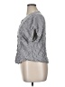 Splendid 100% Tencel Silver Short Sleeve Blouse Size XL - photo 5