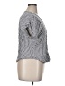 Splendid 100% Tencel Silver Short Sleeve Blouse Size XL - photo 4