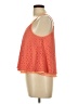 JOA 100% Polyester Orange Sleeveless Blouse Size L - photo 5