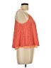 JOA 100% Polyester Orange Sleeveless Blouse Size L - photo 4