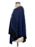 August Silk Blue Poncho Size M - photo 5