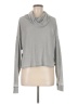 Mono b Gray Long Sleeve Turtleneck Size M - photo 1