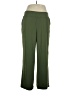 SOHO Apparel Ltd 100% Polyester Solid Green Casual Pants Size XL - photo 1