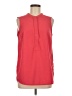 Hilary Radley Red Sleeveless Blouse Size M - photo 1