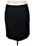 Merona 100% Polyester Black Formal Skirt Size 18 - photo 2