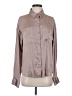 UpWest 100% Polyester Metallic Brown Long Sleeve Blouse Size S - photo 1