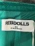 Rebdolls Solid Green Track Pants Size 2X - photo 4