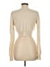Le Superbe 100% Wool Ivory Wool Cardigan Size M - photo 2