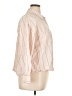 Old Navy 100% Cotton Stripes Tan Long Sleeve Blouse Size XL - photo 4