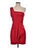 BCBGMAXAZRIA 100% Polyester Solid Red Cocktail Dress Size 4 - photo 1