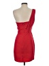 BCBGMAXAZRIA 100% Polyester Solid Red Cocktail Dress Size 4 - photo 2