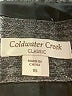 Coldwater Creek Houndstooth Gray Jacket Size 16 - photo 6