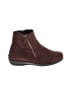 Judith Burgundy Brown Ankle Boots Size 6 1/2 - photo 1