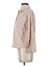 Paliskates. 100% Cotton Tweed Tan Long Sleeve Button-Down Shirt Size S - photo 5