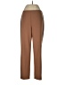 Anne Klein Solid Brown Casual Pants Size M - photo 1