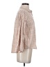 Paliskates. 100% Cotton Tweed Tan Long Sleeve Button-Down Shirt Size S - photo 4