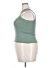 Vero Moda Solid Green Sleeveless Top Size XXL (petite) - photo 5