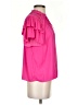 Caballero 100% Polyester Pink Short Sleeve Blouse Size S - photo 4