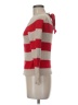 Tulle 100% Cotton Stripes Red Turtleneck Sweater Size M - photo 5