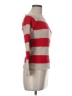Tulle 100% Cotton Stripes Red Turtleneck Sweater Size M - photo 4