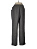Halston Chevron-herringbone Gray Wool Pants Size 14 - photo 2