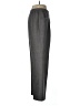 Halston Chevron-herringbone Gray Wool Pants Size 14 - photo 4