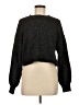 madden nyc Metallic Black Pullover Sweater Size M - photo 1