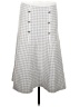 Assorted Brands Houndstooth Gray Formal Skirt Size M - photo 1