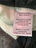 Love Tree 100% Polyester Ivory Faux Fur Jacket Size L - photo 7