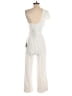 Lulus Solid Ivory Jumpsuit Size S - photo 2