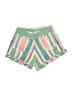 Grace Stripes Green Shorts Size 9 - 10 - photo 2